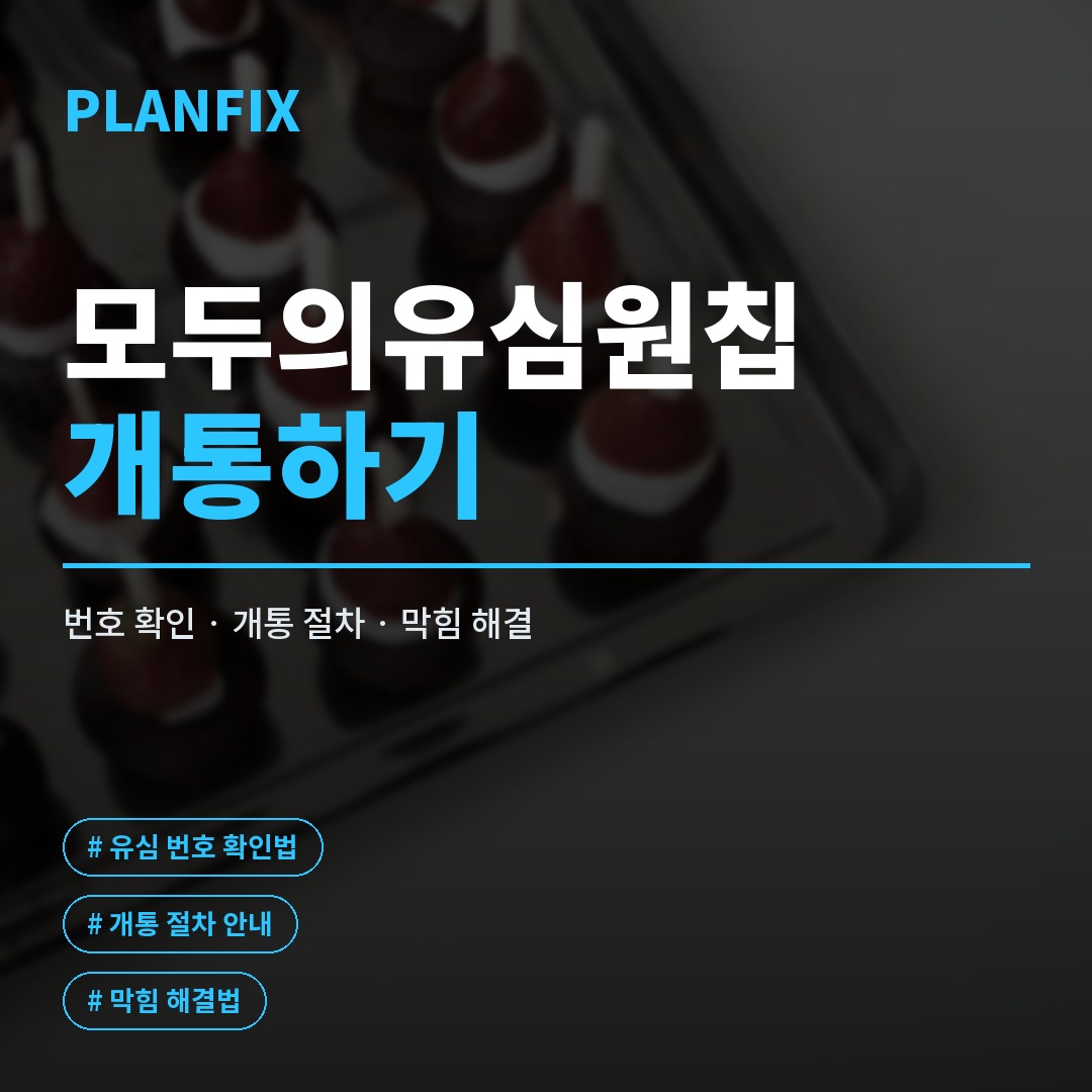모두의유심원칩 개통법, 유심번호 확인부터 채번까지 한 번에